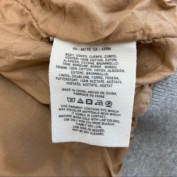 Anthropologie Hei Hei Excursion Bomber Jacket: Tan - Picture 13 of 13